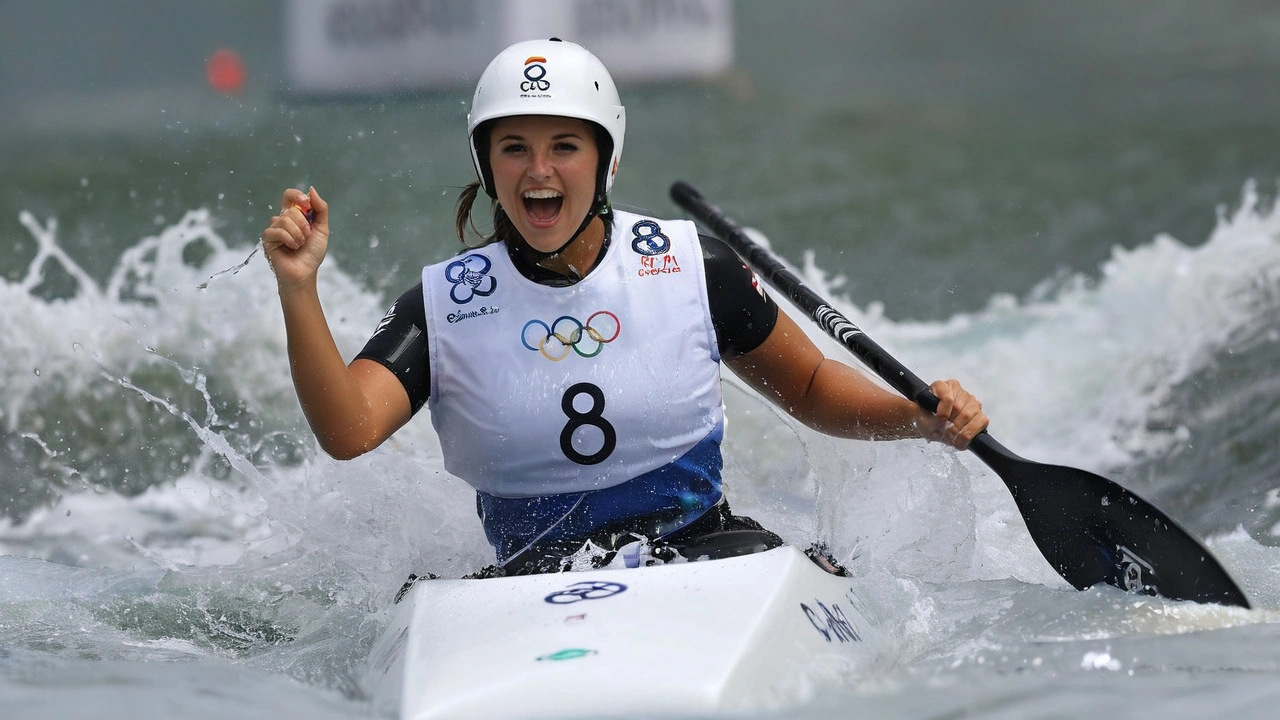 Ana Atila brilha e avança às semifinais no C1 Canoagem Slalom nas Olimpíadas de Paris