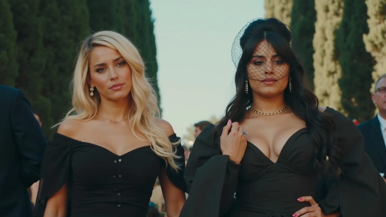 Sabrina Carpenter e Jenna Ortega em Feud Sangrento e Cômico no Videoclipe de 'Taste'